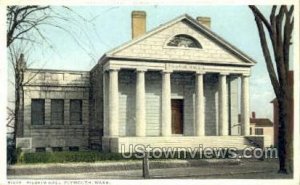 Pilgrim Hall - Plymouth, Massachusetts MA