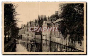 Old Postcard Bruggge Palace Franc