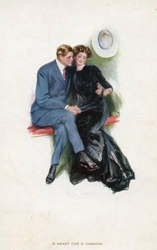 A Heart for a Diamond - Artist Signed: Clarence Underwood