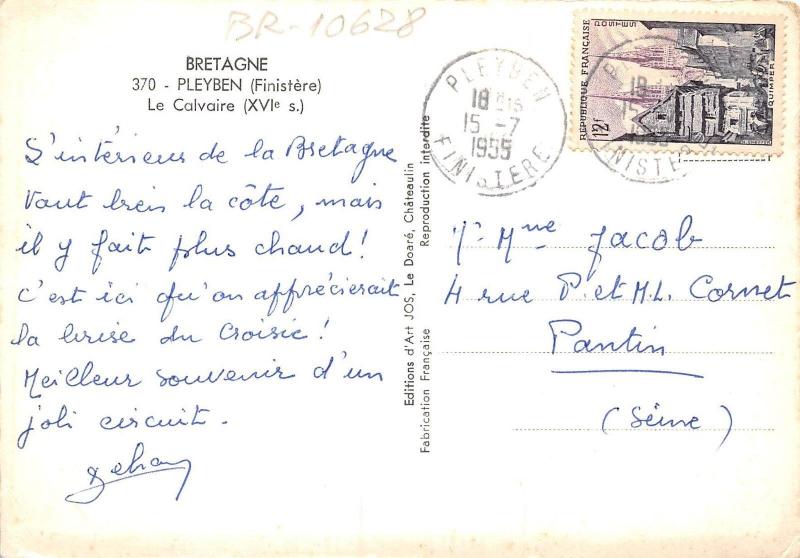 BR10628 Pleyben La Calvaire   france