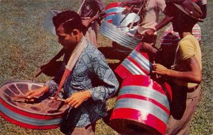 Steel Bands Trinidad Postcard