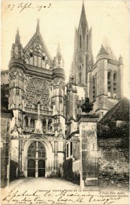 CPA Senlis- Portail Nord de la Cathedrale FRANCE (1020330)