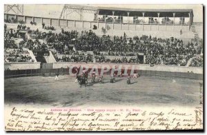 Old Postcard Bullfight Bullfight Arenes de Beziers Good picnic