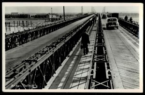 Bailey Bridge Arnhem RPPC