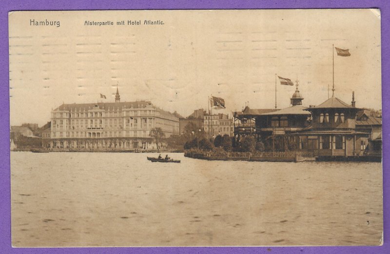 Hamburg Germany Hotel Atlantic Alster Hanse Alsterperle - 1910