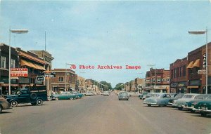 SD, Brookings, South Dakota, Main Street, Business Section, 50s Cars, No 16470