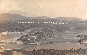 Guantanamo Bay Cuba View from Radio Tower Real Photo Postcard AA46632