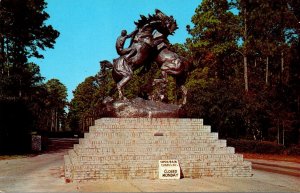 South Carolina Murrels Inlet Brookgreen Gardens The Fighting Stallions&...