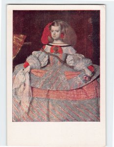 Postcard Infanta Mary Therese By Velasquez, Kunsthistorisches Museum, Austria