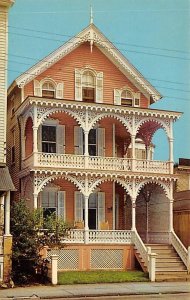 Pink House In Victorian Setting - Cape May, New Jersey NJ