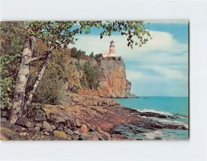 Postcard Split Rock Lighthouse, Two Harbors, Minnesota