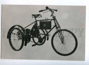 200036 GERMANY motorcycle Kudel 1899 year old postcard