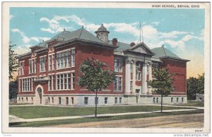 BRYAN, Ohio, 1900-1910´s; High School