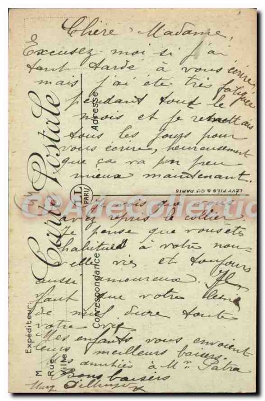 Postcard Old Pornichet Vue Generale De La Plage