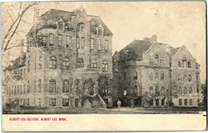 View of Albert Lea College, Albert Lea MN c1908 Vintage Postcard F44