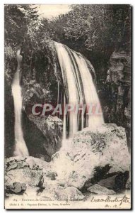 Old Postcard Cascade Grenoble Sassenage