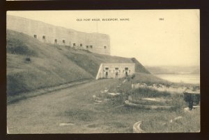 Bucksport, Maine/ME Postcard, Old Fort Knox