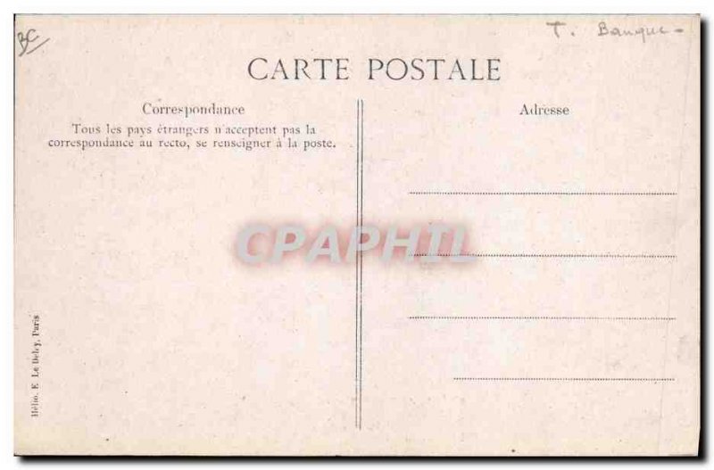 Old Postcard Bank Credit Lyonnais Paris Main Hall