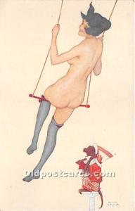 Lulu # 49 Marque L-E Artist Raphael Kirchner Unused minimal wear left top corner