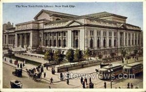 New York Public Library - New York City Postcards Postcard