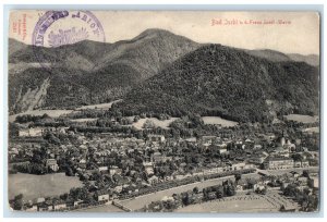 c1910 Mountains Buildings View Bad Ischl Salzburg Austria Posted Postcard