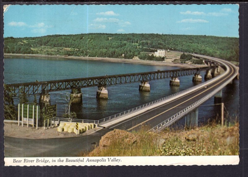 Bear River Bridge,Annapolis Valley,Nova Scotia,Canada BIN