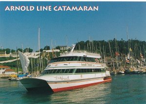 Arnold Line Catamaran Triple Decked Tourist Boat - Mackinac Island MI, Michigan