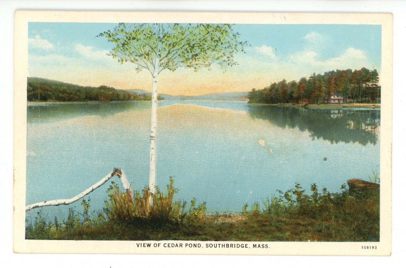 MA - Southbridge. Cedar Pond