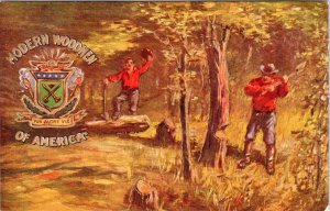 Fraternal Financial Service Order  MODERN WOODMEN OF AMERICA  ca1910's Postcard
