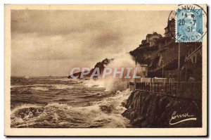 Postcard Old Granville Waves Effects in Gusset Plate