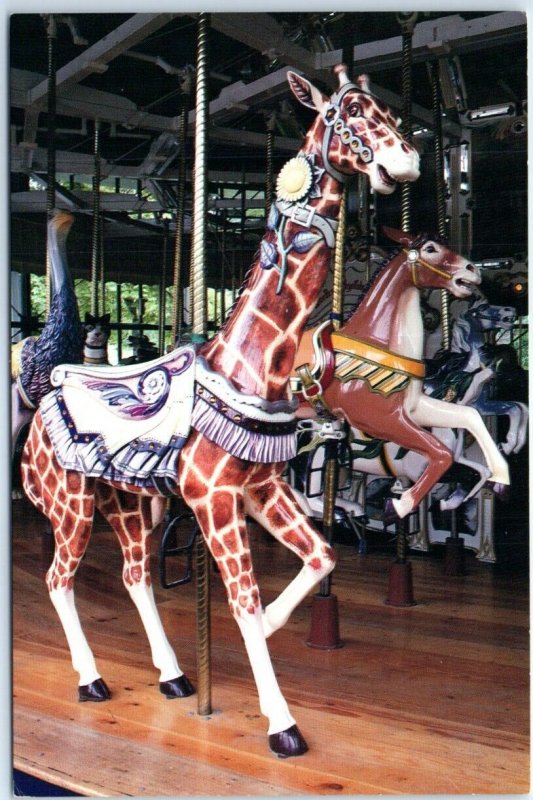 Postcard - Carrousel, Children's Playground, Golden Gate Park, San Francisco, CA