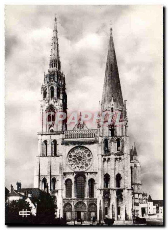 Modern Postcard Chartres Eure et Loir La Cathedrale