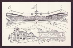 Sportsman Park Saint Louis MO Post Card 3605