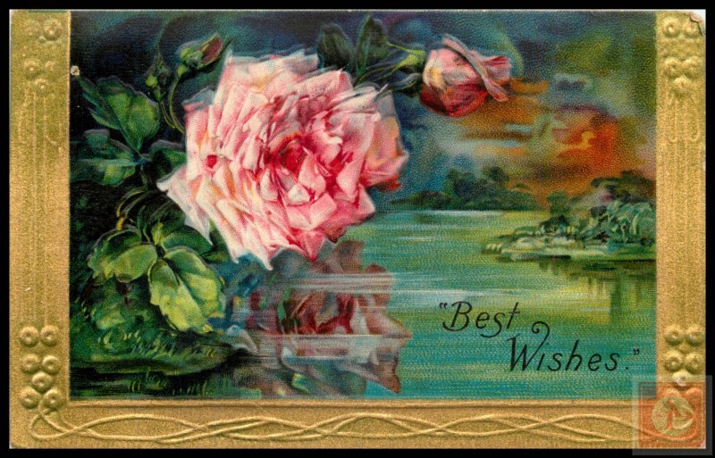 Best Wishes / Greetings (Embossed)