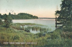 Sodus Bay NY, New York - Looking in direction of Bonnie Castle - DB