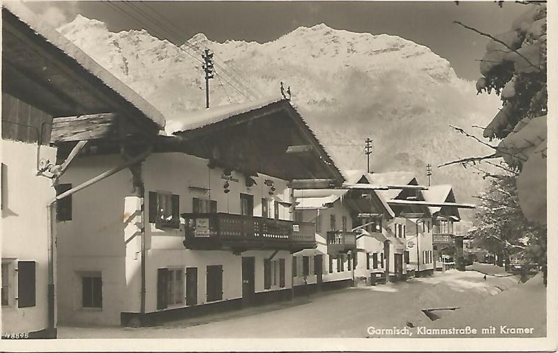 Postal 51692: GARMISCH - Haus Gerum