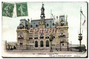 Postcard Old Versailles Hotel de Ville