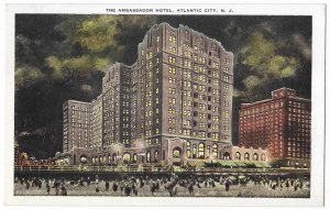 The Ambassador Hotel in Atlantic City New Jersey Built 1919