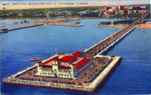 [ Linen ] US Florida St. Petersburg - Municipal Pier