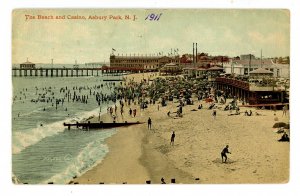 NJ - Asbury Park. The Beach & Casino