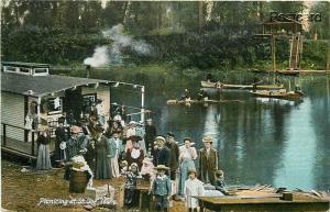 ID, Saint Joe, Idaho, Picnic, River, M. Rieder No. 4107