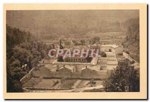 Old Postcard Chartreuse Montrieux general view of the Cells