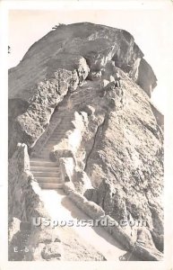 Real Photo, Moro Rock Stairs - Sequioa National Park, CA