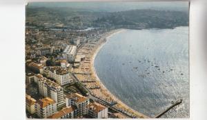 BF28611 saint jean de luz p a contre jour sr la rade  france  front/back image