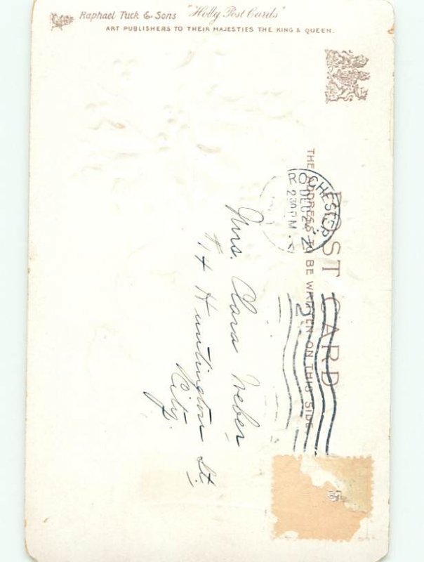 Divided-Back BIRDS SCENE Pretty Postcard AA8777