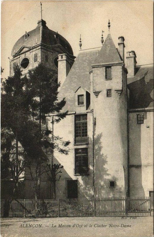CPA ALENCON-La Maison d'Ozé et le Clocher Notre Dame (29988)