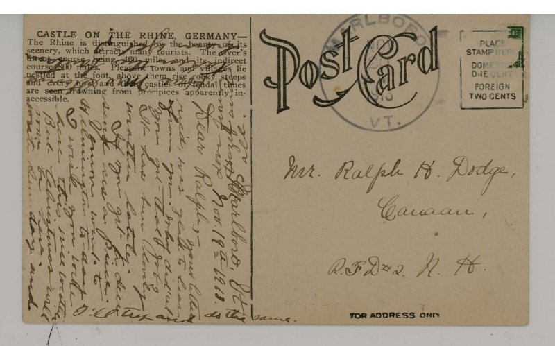 Germany - The Rhine & Castle