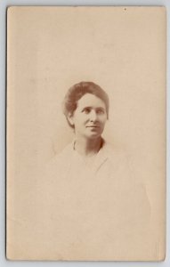 RPPC Lovely Women Head Shot Portrait c1910 Postcard I27