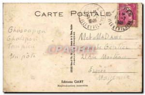 Humor - Illustration - Vertigo - Old Postcard