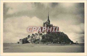Old Postcard ABBEY OF MONT ST MICHEL Face North East